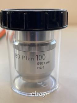 10793 Nikon 100x Microscope Objective Lens M Plan 100 / 0.90 Dry 210/0