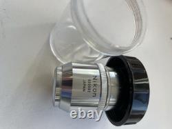 10793 Nikon 100x Microscope Objective Lens M Plan 100 / 0.90 Dry 210/0