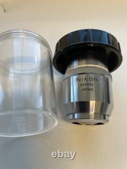 10793 Nikon 100x Microscope Objective Lens M Plan 100 / 0.90 Dry 210/0