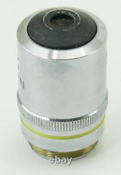 10820 Nikon 10x Microscope Objective Lens M Plan 10 / 0.25 210/0