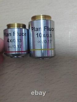 10X Infinity Plan Fluor &4X Infinity Semi-Apochromatic Microscope Objective Lens