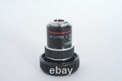 13494020 LEICA 160/0.17 E2 PLAN 4X/0.1 Microscope Objective Lens