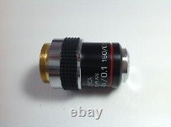 13494020 LEICA 160/0.17 E2 PLAN 4X/0.1 Microscope Objective Lens