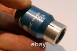 15X Research Devices RD Microscope Objective Lens IR Infrared 20mm thread