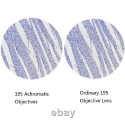 195 Achromatic Objective Lens 4X 10X 20X 40X 60X 100X for Biological Microscope