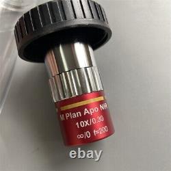 1PC 10X M Plan LWD APO NIR Metallographic Microscope Objective Lens