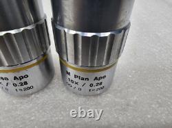1PC MITUTOYO M Plan Apo 10X/0.28 Microscope Objective Lens
