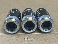 1X Nikon E Plan 40x/0.65 WD 0.65 MICROSCOPE LENS OBJECTIVE MRP70400