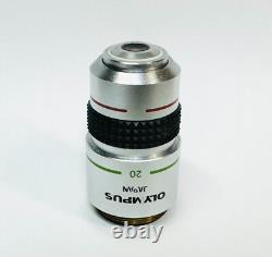20X Olympus A20PL Phase Contrast Microscope Objective Lens For CH & BH 160mm