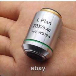20X WD Long Working Distance Infinity Plan Achromatic Microsocpe Objective Lens