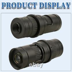 25-182X HD Microscope Lens 0.7-5X Continuous Zoom Lens 0.4X Eyepiece C-Mount