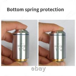 2.5X-100X Infinity Metallographic Biological Microscope Objective Lens RMS Plan