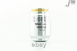3609 Nikon 150x Cf Plan Apo Microscope Objective Lens 150x/0.90 Wd 0.29 Bd