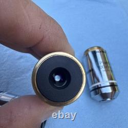 3 Olympus PlanC N 100x/1.25 oil FN22 Microscope objective