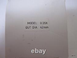 3x 0.35X Auxiliary Objective Barlow Lens for MZ1902 Video Zoom Microscope 42MM
