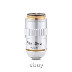 4X -100X Biological Microscope Objective Lens 195 Plan Achromatic Object Glass