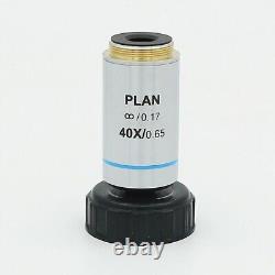 4X 10X 20X 40X 60X 100X PLAN Infinety Objective Lens for Olympus Microscope 6PCS