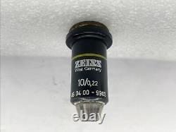 4 x Carl Zeiss Microscope Objective lens P 40/0.65, 10/0.22 3,2/0,07 Ph2 40/0,65