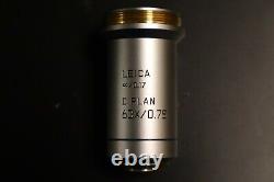 506100 LEICA C PLAN 63X 0.75? /0.17 Microscope Objective Lens