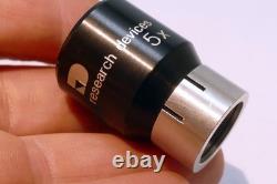 5X Research Devices RD Microscope Objective Lens IR Infrared 20mm thread