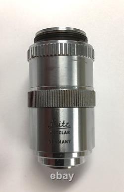 60-Day Warranty Leitz NPL 100x / 0.90 Microscope Objective Lens