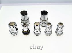 7 pcs Carl Zeiss Microscope Objective Lens