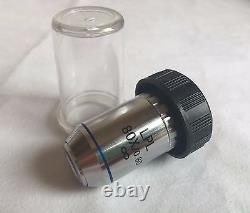 80X INFINITY PLAN Achromatic Metallurgical Microscope Objective Long Lens