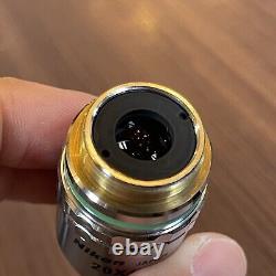 ALMOST UNUSED Nikon CF PLAN 20X / 0.46 WD 3.1 MICROSCOPE OBJECTIVE