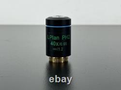 AMG AMEP-4635 LPlan PH2 40X/0.65 Infinity Microscope Objective Lens