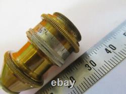 ANTIQUE 1860's SEIBERT OBJECTIVE VII LENS MICROSCOPE PART AS PICTURED &F1-A-37