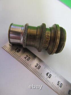 ANTIQUE BRASS SPENCER 1.8mm LENS OBJECTIVE MICROSCOPE PART AS PICTURED #H3-A-29
