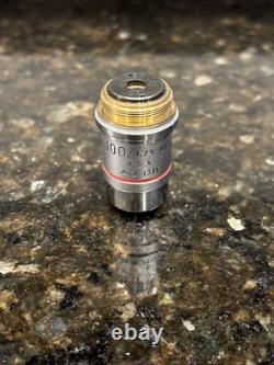 AO 1311 100/1.25 0IL PLAN ACHRO Microscope Objective Lens Made in USA