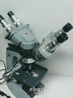 AO Spencer American optical 1036A Dual microscope 1036A withobjective lens