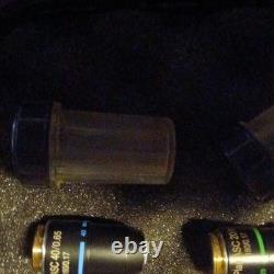 ASC Plan Microscope Objective Lens Set 20x 40x 60x 100x Biological Lab