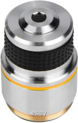 Achromatic Microscope Objective, 10X Achromatic Objective Lens, 160/0.17 Biologi
