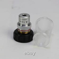 Achromatic Microscope Objective Lens Spring 4/10/20/40/100X Compound Microscope