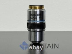 Achromatic Objective 40x / 0.65 160 / 0.17 RMS Thread Blue Band