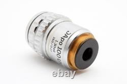 Almost Unused Olympus DApo 100 UV 1.30 oil 160/0.17 Microscope Objective Lens