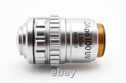 Almost Unused Olympus DApo 100 UV 1.30 oil 160/0.17 Microscope Objective Lens