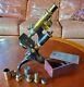 Antique Brass Microscope With Accessory Eyepieces And Lens Objectives