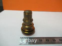 Antique Brass Seibert V Lens Objective Microscope Part As Pictured P9-a-54