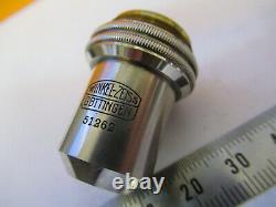Antique Winkel Zeiss Objective Lens Microscope Optics As Pictured &f9-a-89