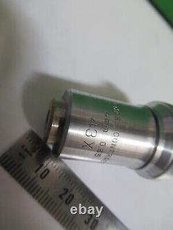 BAUSCH LOMB PHASE OBJECTIVE 43X LENS OPTICS MICROSCOPE PART as pictured R9-A-14