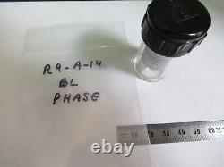 BAUSCH LOMB PHASE OBJECTIVE 43X LENS OPTICS MICROSCOPE PART as pictured R9-A-14