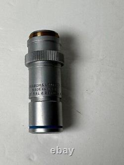 Bausch & Lomb 2.25x/0.04 N. A. Microscope Objective Lens