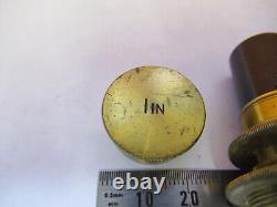 Beck England Objective Lens Antique Optics Microscope Part As Pictured Y2-a-77