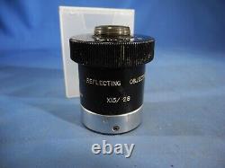 Beck X15/0.28 Reflecting Microscope Objective Lens (Free & Fast Shipping!)