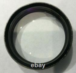 CARL ZEISS LENS F=300 MICROSCOPE OBJECTIVE LENS w MOUNT + 2 OCULAR LENSES kp