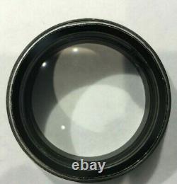 CARL ZEISS LENS F=300 MICROSCOPE OBJECTIVE LENS w MOUNT + 2 OCULAR LENSES kp