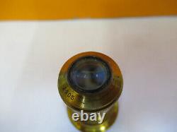 CARL ZEISS aa GERMANY OBJECTIVE OPTICS LENS MICROSCOPE PART AS PICTURED &H1-B-16